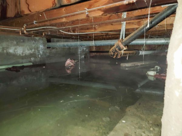 Crawl Space Drying in Chillicothe